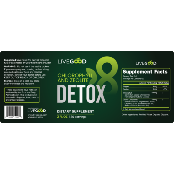Chlorophyll and Zeolite Detox - Image 3