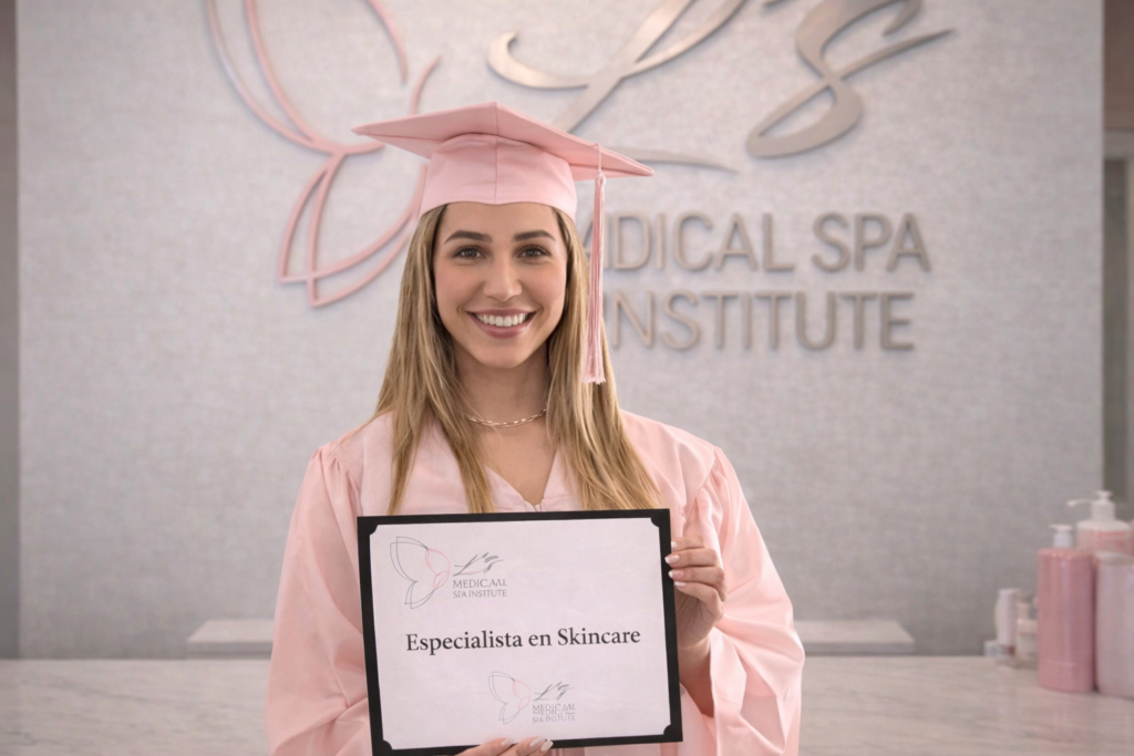 Formación profesional y cursos de estética avanzada en el Instituto LS Medical Spa.